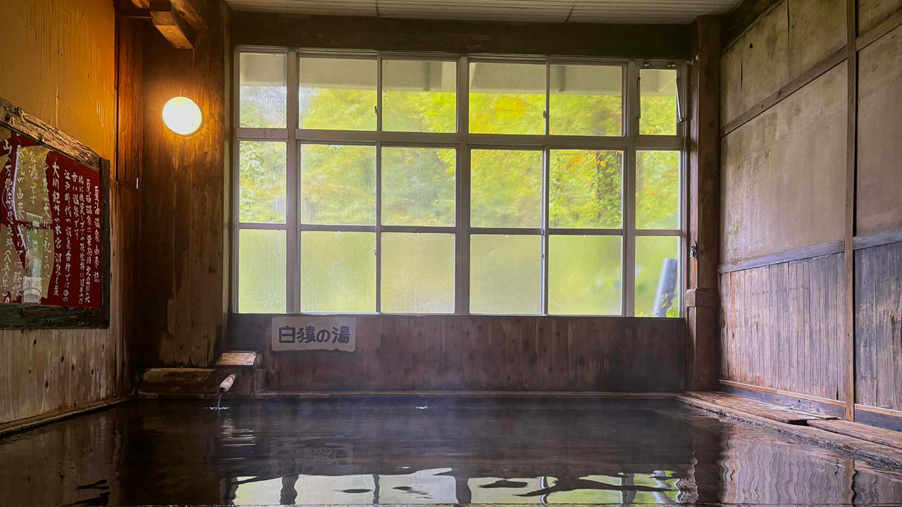 Shirozaru no Yu indoor hot spring bath